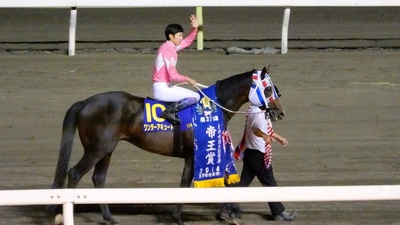 武豊騎手とワンダーアキュート