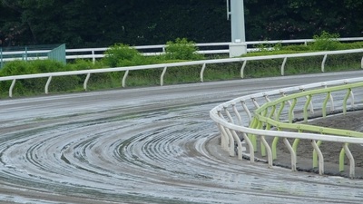 １コーナー付近