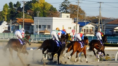 １コーナー手前