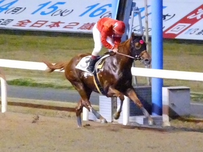 鈴木義久調教師(川崎)100勝達成の瞬間