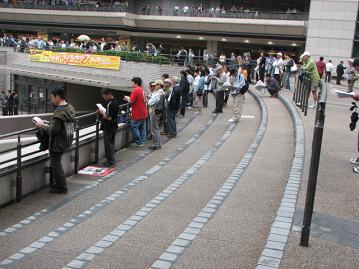 東京２Ｒ時のパドック２