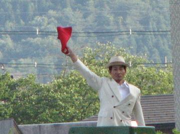 スターターはヨシトミ大先生