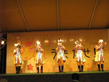 ファンファーレ隊のミニコンサート